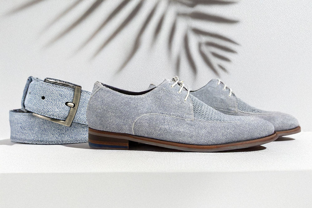 Schoenen met bijpassende riem voor heren
