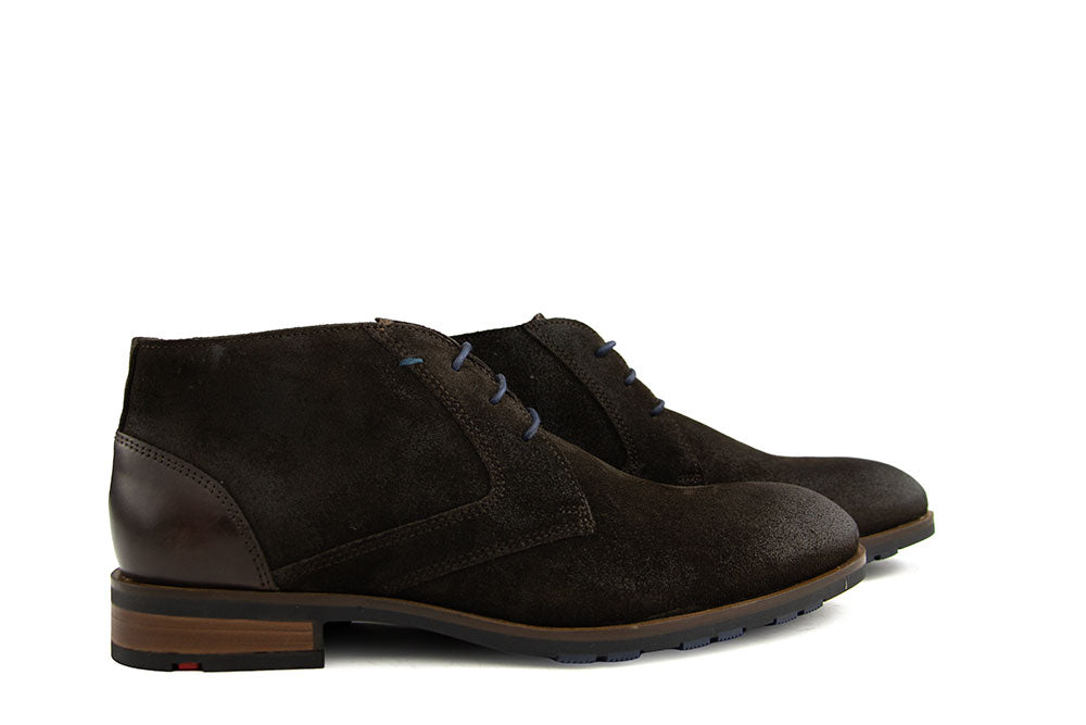 Lloyd Hoge Veter Dramon Dark Brown Suede