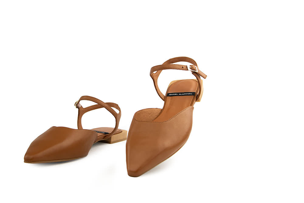Angel Alarcon Slingback Zora Next Cuoio