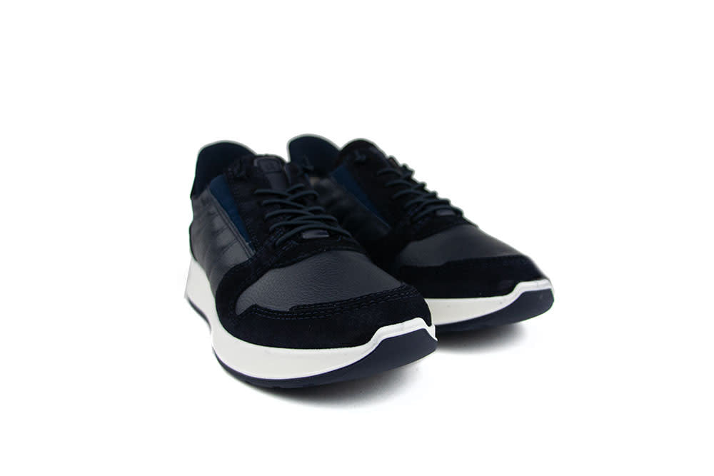 Ara Sneaker Slip On Blau Velour