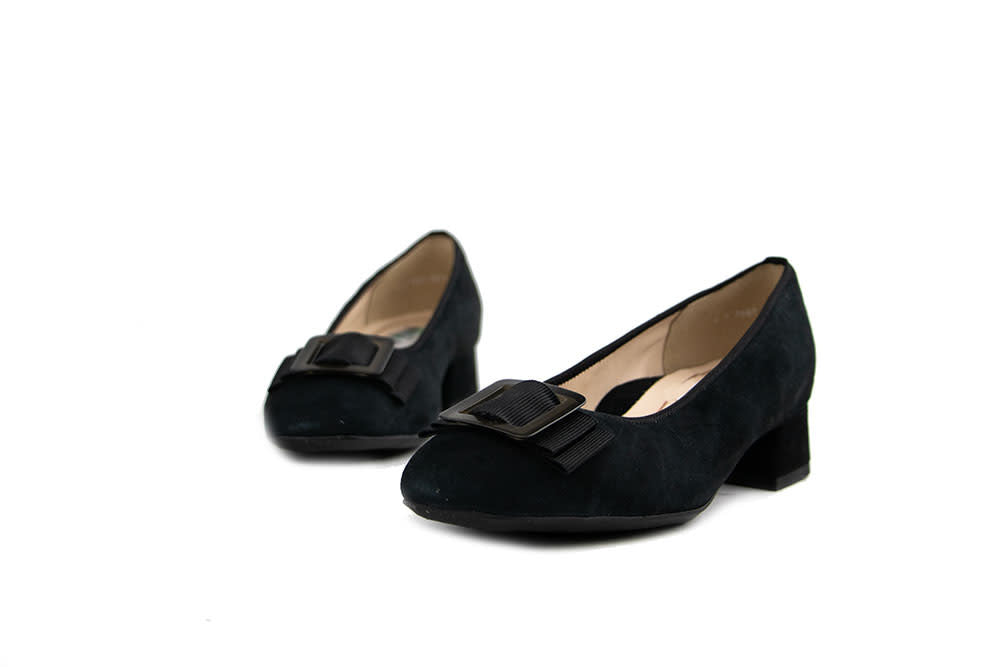Ara Pump Black Suede