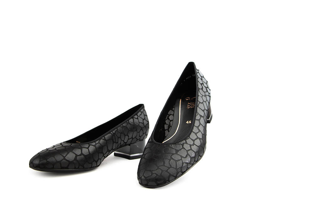 Ara Pump Schwarz Mosaik H