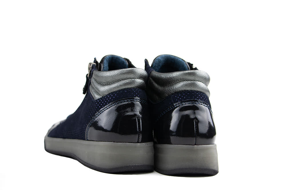 Ara Hoge Sneaker Blau Puntikid