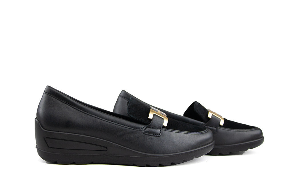 Ara Loafer Schwarz Combi