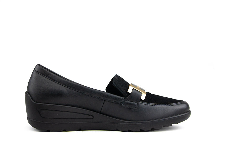 Ara Loafer Schwarz Combi