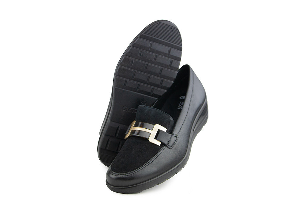 Ara Loafer Schwarz Combi
