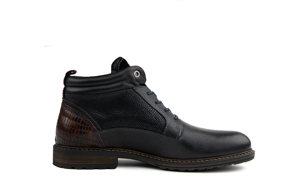 Australian Veterboot Conley Black Burgundy