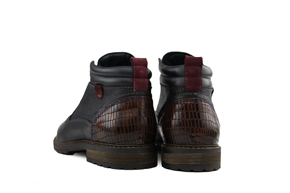 Australian Veterboot Conley Black Burgundy