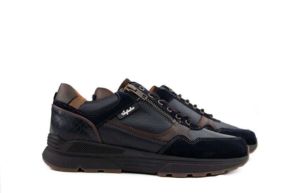 Australian Sneaker Connery H Blue Leather