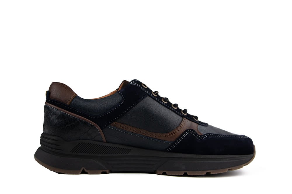 Australian Sneaker Connery H Blue Leather
