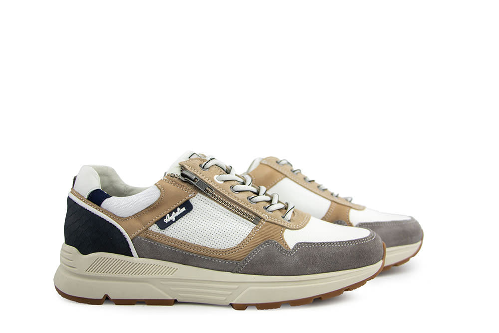 Australian Sneaker Connery H Beige White Grey