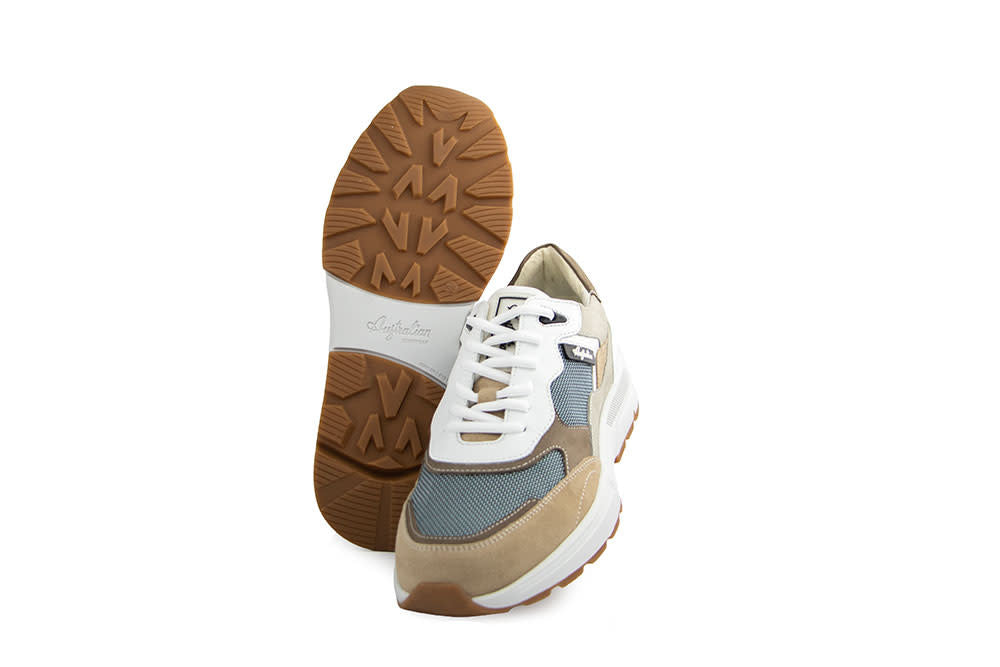 Australian Sneaker Halifax Grey Beige White