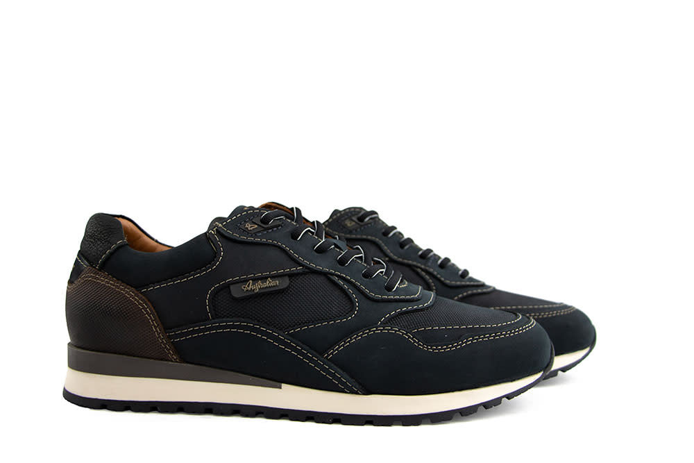 Australian Sneaker Fabian Blue Brown