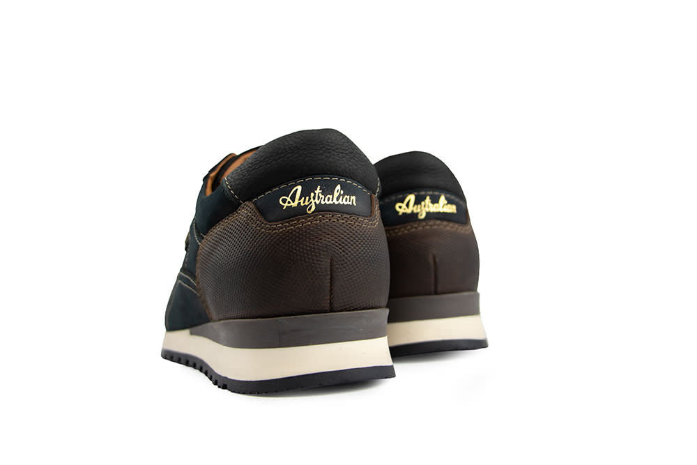 Australian Sneaker Fabian Blue Brown