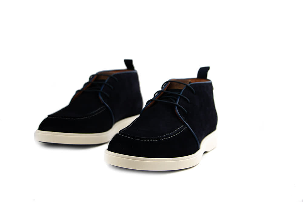 Berkelmans Veterboot Jerez Navy Suede