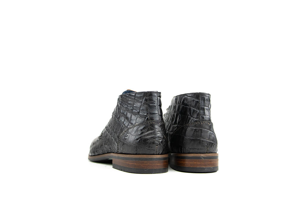 Berkelmans Albardon Black Brown Kroko