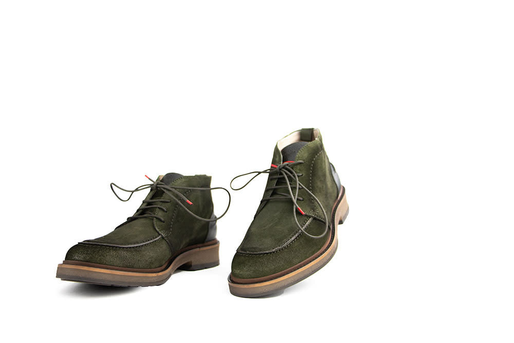 Berkelmans Veterboot Nijvel Green Suède
