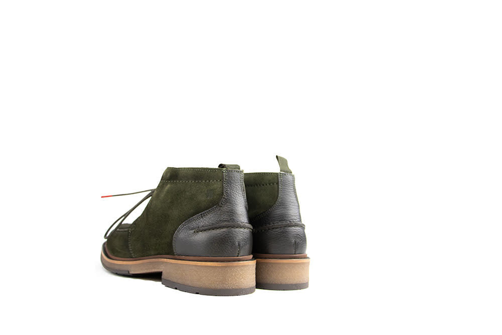 Berkelmans Veterboot Nijvel Green Suède