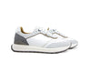 Berkelmans Sneaker Hondo White Calf Grey Suede
