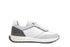 Berkelmans Sneaker Hondo White Calf Grey Suede