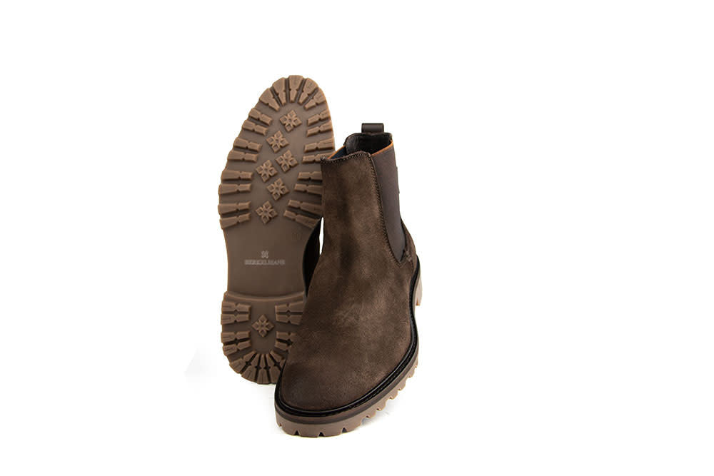 Berkelmans Chelsea Paletti Dark Brown Suède