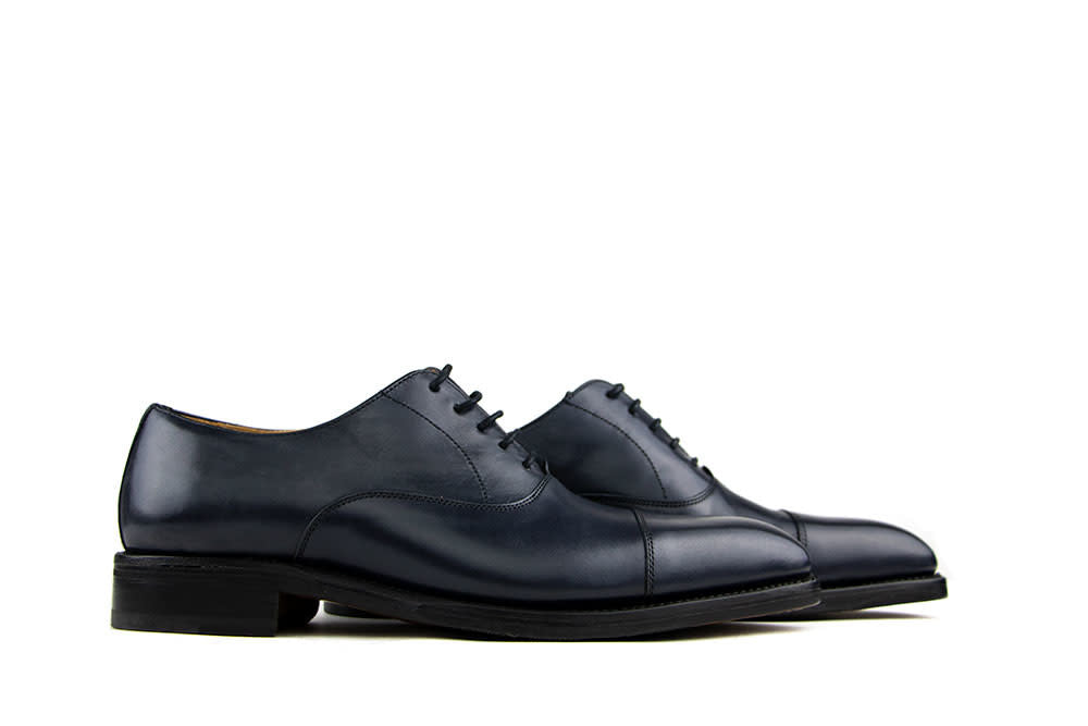 Berwick Veter Boxcalf Navy