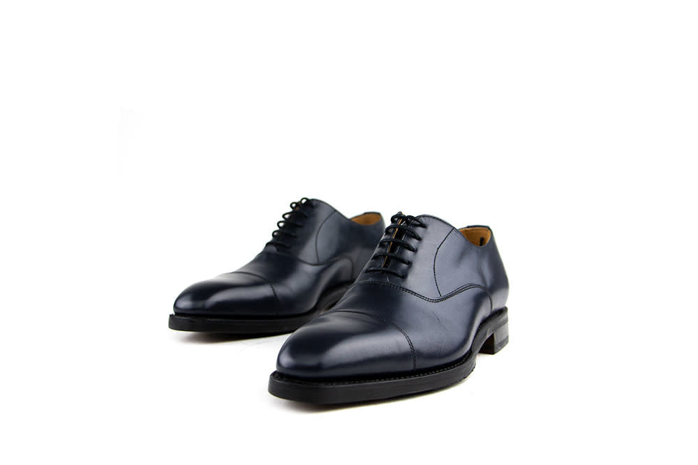 Berwick Veter Boxcalf Navy
