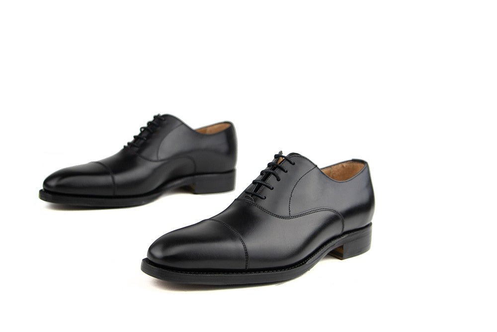 Berwick Veter Boxcalf Black Neus