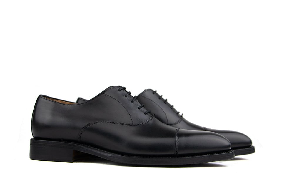 Berwick Veter Boxcalf Black Neus