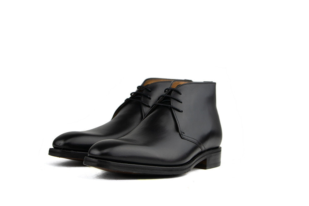 Berwick Hoge Veter Boxcalf Black