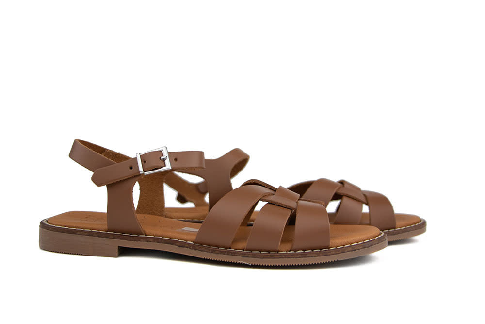 O My Sandals Sandaal Vaqueta Roble