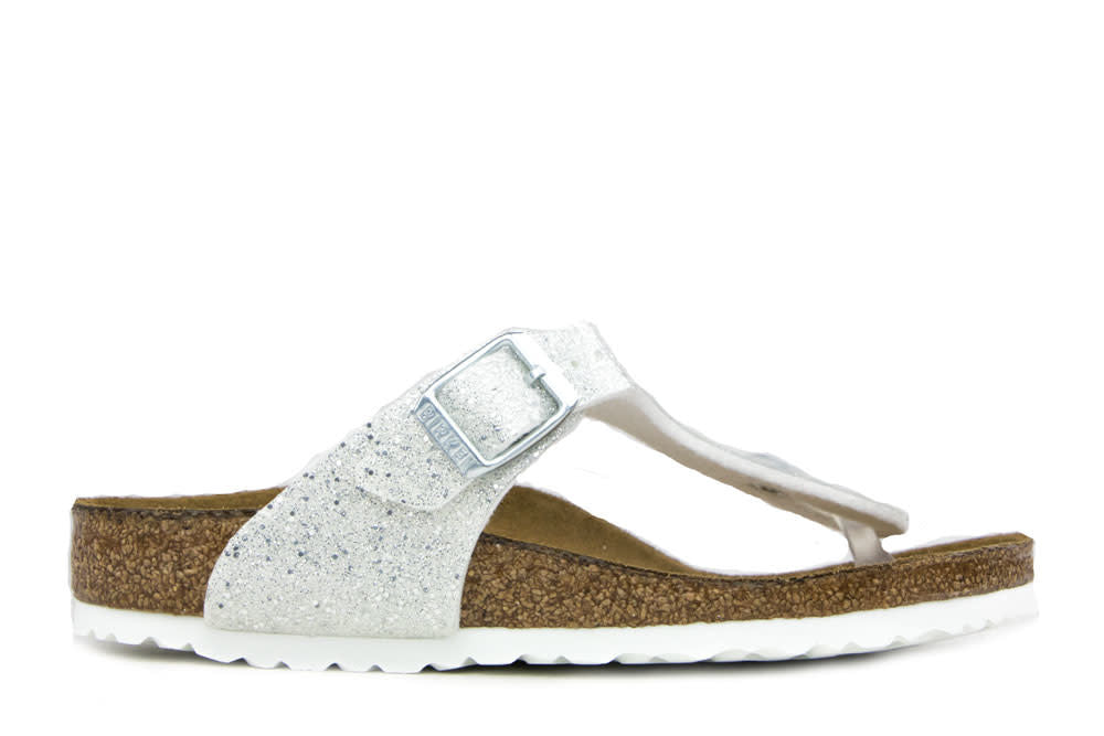 Birkenstock Slippers Gizeh Cosmic Wit Glitter