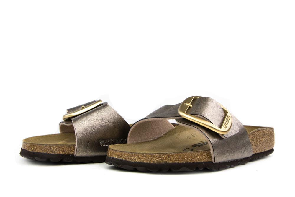 Birkenstock Madrid Graceful Taupe Big Buckle