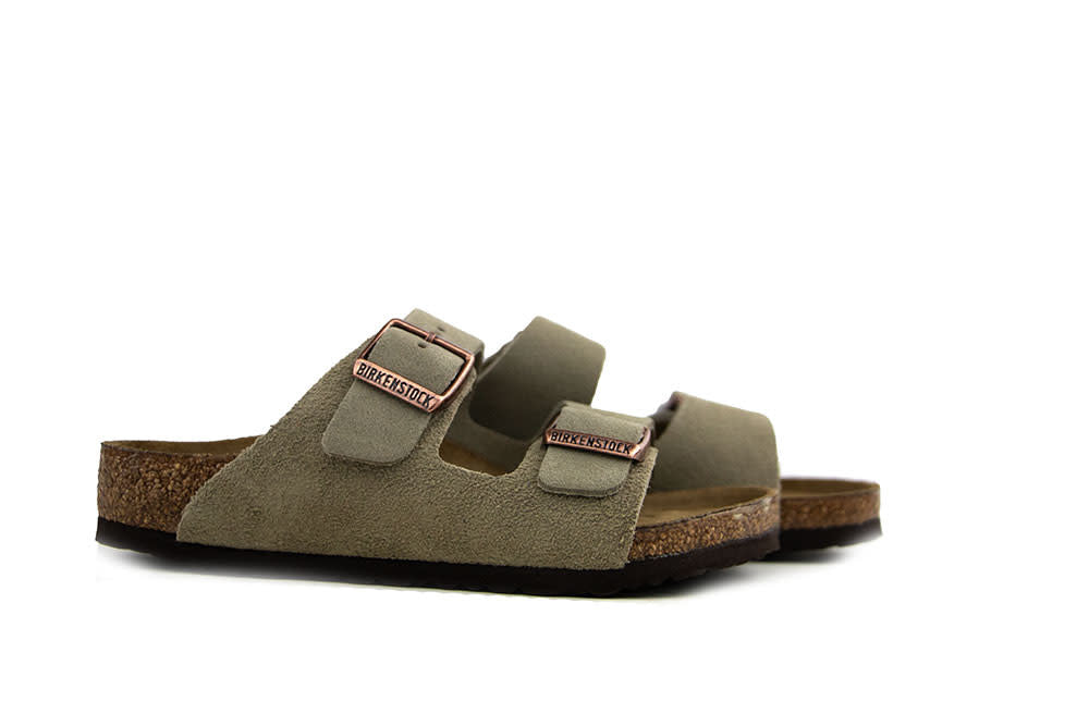 Birkenstock Arizona Taupe Suede Narrow