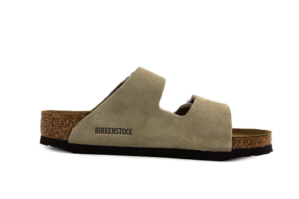 Birkenstock Arizona Taupe Suede Narrow