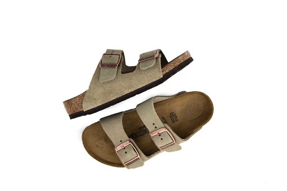 Birkenstock Arizona Taupe Suede Narrow