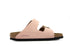 Birkenstock Arizona Big Buckle Nubuck Soft Pink Narrow