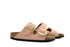 Birkenstock Arizona Big Buckle Nubuck Soft Pink Narrow