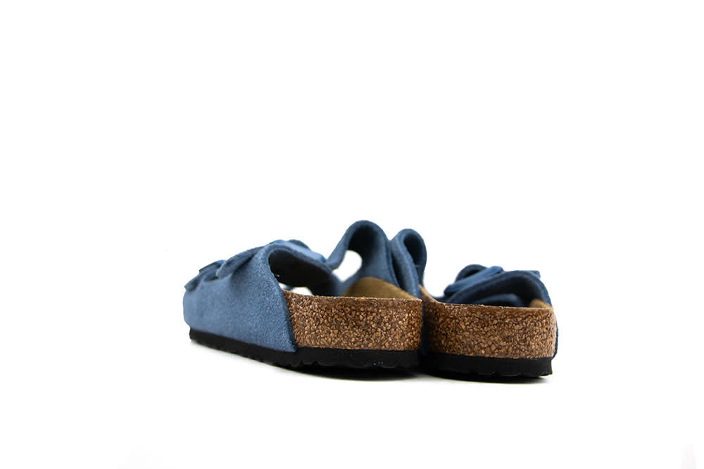 Birkenstock Arizona Elemental Blue Suede Narrow