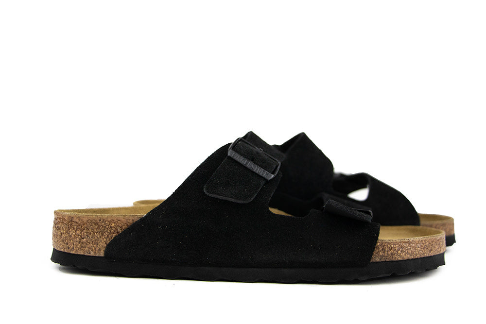 Birkenstock Arizona BS Black Suede Regular