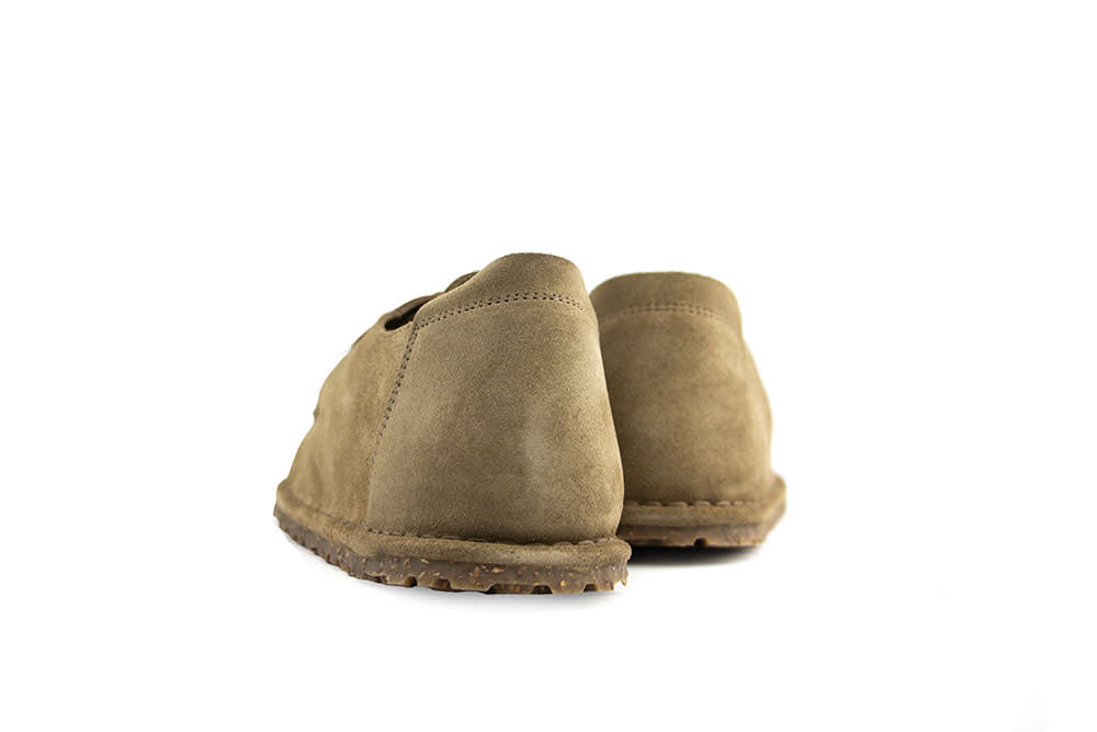 Birkenstock Utti Lace Suede Gray Taupe