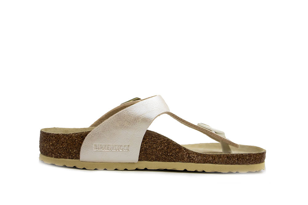 Birkenstock Gizeh Kids Graceful Pearl White Narrow