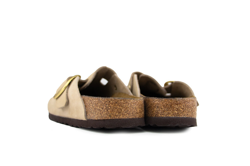 Birkenstock Boston Big Buckle Sandcastle Narrow