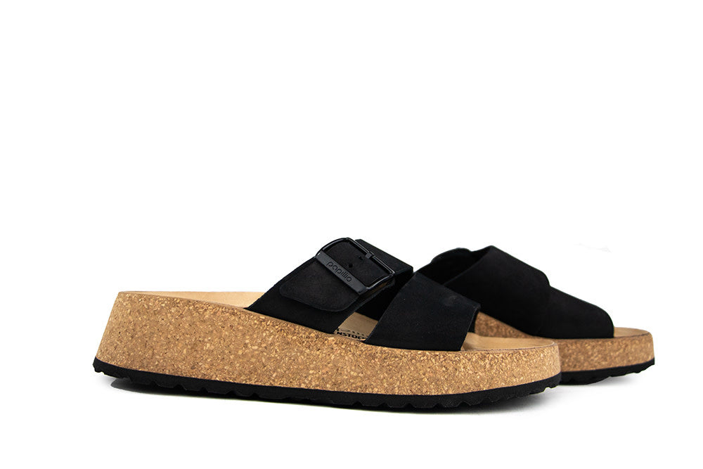 Birkenstock Papillio Almina Black Narrow