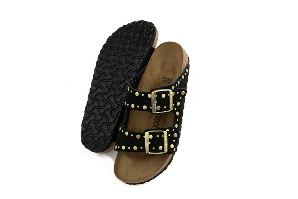 Birkenstock Arizona Rivet Black Narrow