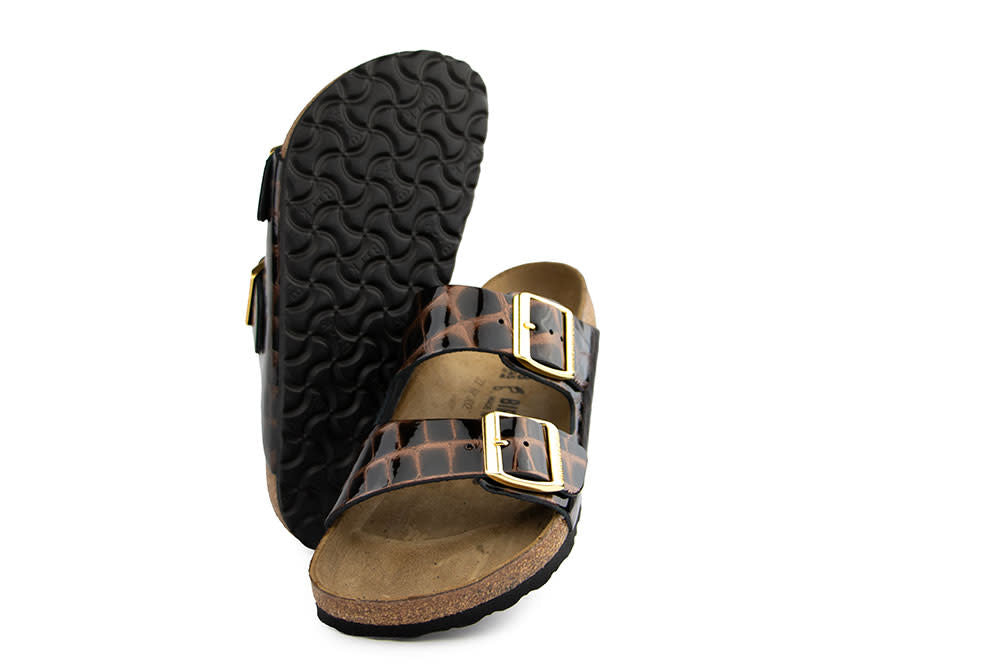 Birkenstock Arizona BS Emboss Leather Black Regular