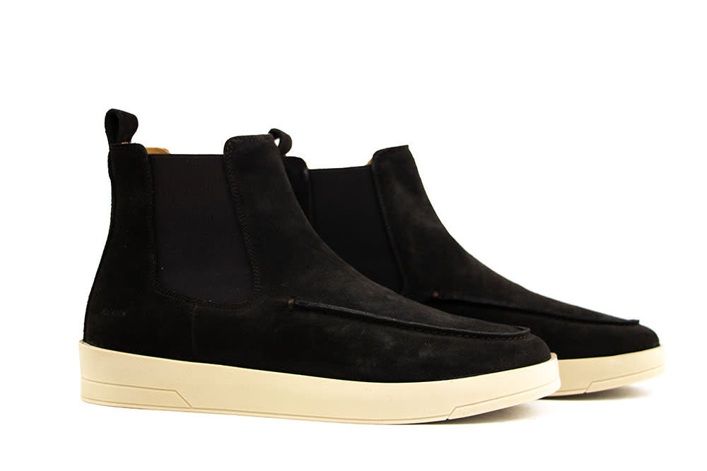 Blackstone Chelsea Boots Coffee Suede