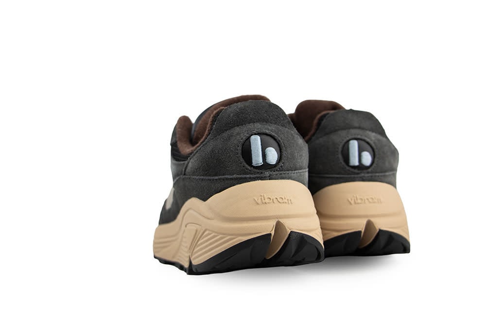 Blackstone Sneaker V-Riley Asphalt