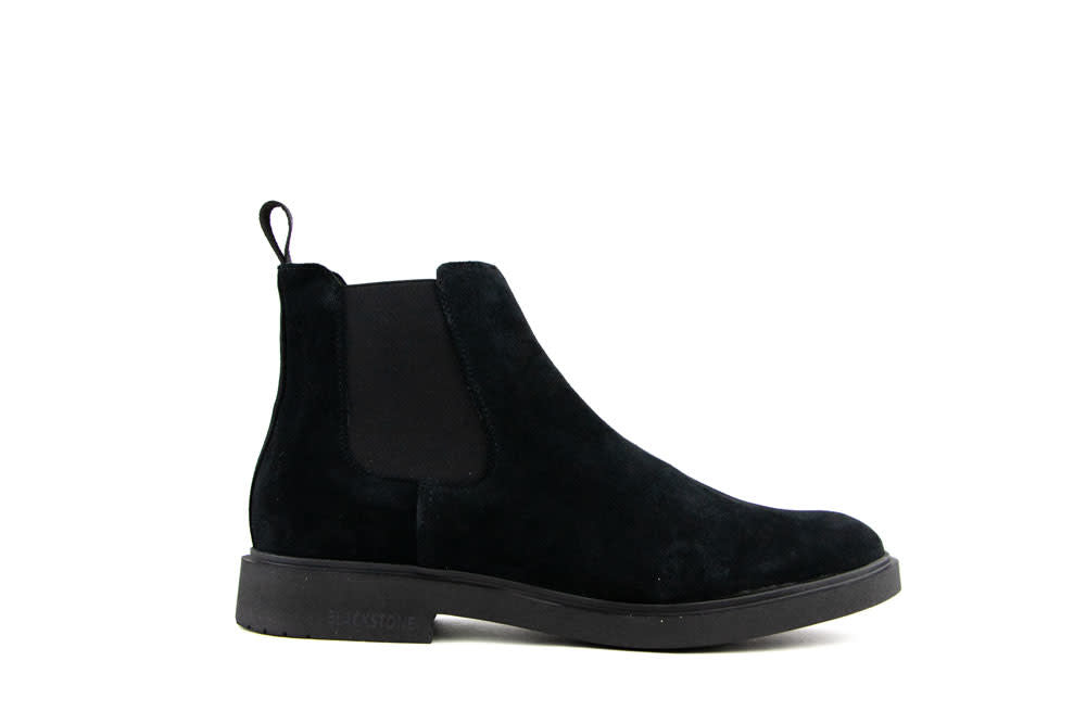 Blackstone Chelsea Boots Owen Zwart Suede