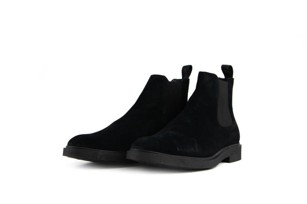 Blackstone Chelsea Boots Owen Zwart Suede